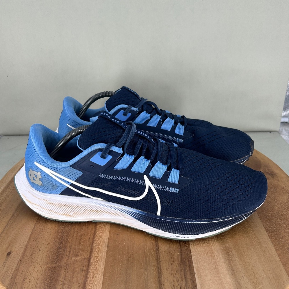 Nike Air Zoom Pegasus 38 UNC North Carolina Tar Heels Navy DJ0860-400 Mens 12